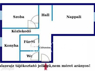 Eladó 55m2-es panel lakás Győrben a Tihanyi Árpád úton