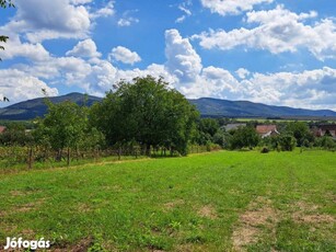 Eladó építési telek a Mátra lábánál Hasznoson