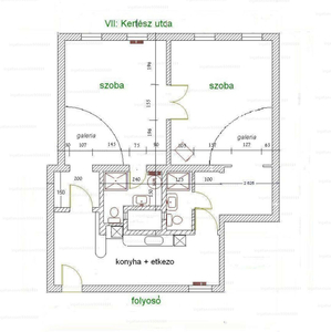 Eladó tégla lakás - VII. kerület, Kertész utca