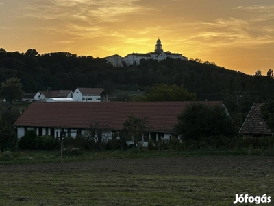 Pannonhalmán Családi ház műhellyel pincévek festői környezetbe eladó.