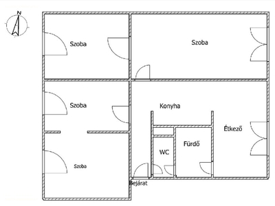 Egyetemváros, Veszprém, ingatlan, lakás, 60 m2, 37.000.000 Ft