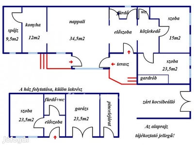 Gyöngyösi eladó 150 nm-es ház