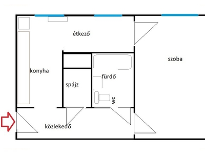 Belváros, Székesfehérvár, ingatlan, lakás, 41 m2, 29.900.000 Ft