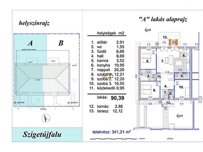 Eladó ház Szigetújfalu