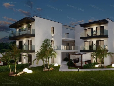 újépítésű, Aranypart, Siófok, ingatlan, lakás, 51 m2, 75.900.000 Ft