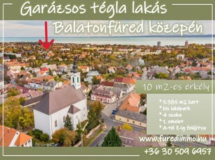 Eladó téglalakás Balatonfüred, 1. emelet