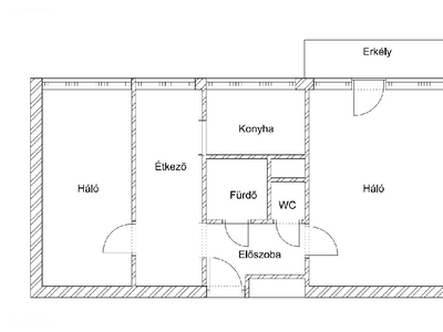 Debrecen, ingatlan, lakás, 57 m2, 45.900.000 Ft