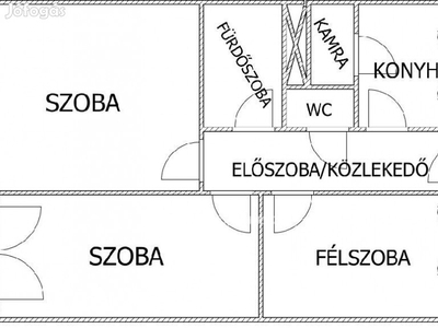 Eladó 59 nm-es lakás Eger