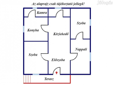 Debreceni 63 nm-es ház eladó