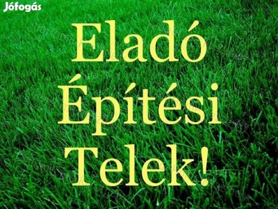 Eladó építési telek,- Szegerdő!