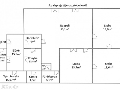 Eladóvá vált Szobon egy 120 négyzetméteres, 4 szobás családi ház!