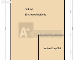 Építési telek lakóövezetben