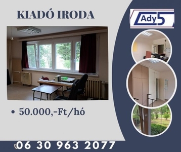 Kiadó iroda Szolnok, földszint