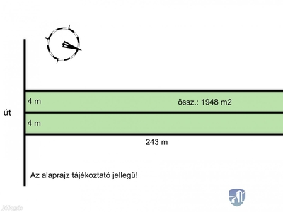 Nagyszerű elhelyezkedésű zártkert - Pázmándfalu, Győr-Moson-Sopron - Telek, föld