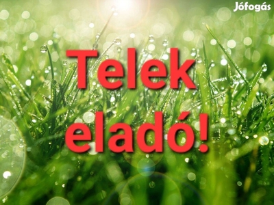 Telek eladó!