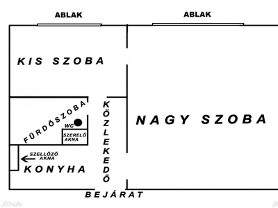 3.em. 35nm-es 1,5 szobás panelprogramos lakás XV.ker. Drégelyvár u. - XV. kerület, Budapest - Lakás