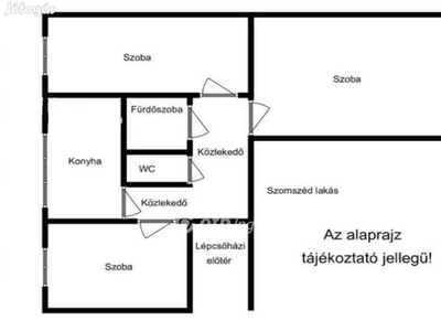 Belvárosi 54 m2-s panorámás lakás eladó - Debrecen, Hajdú-Bihar - Lakás