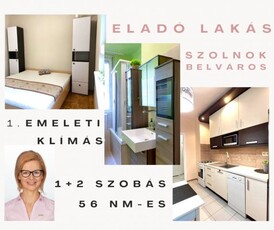 Eladó téglalakás Szolnok, 1. emelet