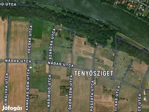 Tenyősziget, Nádas utca 800 m2-es telek