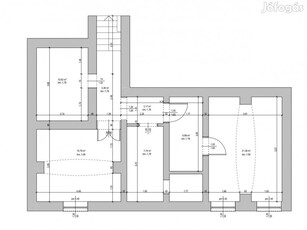 Debrecen BELVÁROSÁBAN, 282 m2-es, FELÚJÍTANDÓ családi ház, 535 m2-es