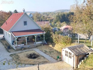 Herenden 96 nm-es, hangulatos családi ház, panorámás telken eladó.