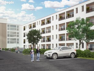 Szombathelyen, új építésű 52 m2-eserkélyes lakás az első emeleten a