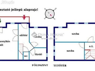 Velencei eladó 107 nm-es ház