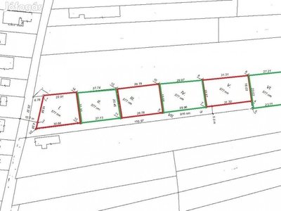 T-3782/1 Maroshegyen, 577m2-es belterületi építési telek eladó