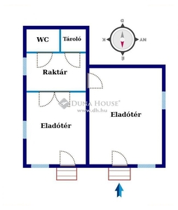 Belváros, Debrecen, ingatlan, üzleti ingatlan, 50 m2, 41.490.000 Ft