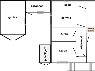 Bodajk, ingatlan, ház, 100 m2, 42.990.000 Ft