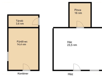 Héreg, ingatlan, nyaraló, 58 m2, 11.500.000 Ft