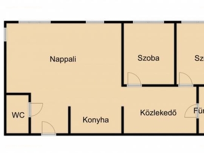 Rókus, Szeged, ingatlan, lakás, 79 m2, 55.000.000 Ft