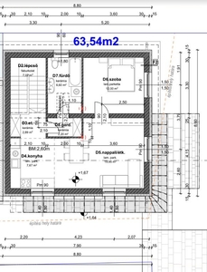 újépítésű, Fonyód, ingatlan, lakás, 51 m2, 48.450.000 Ft