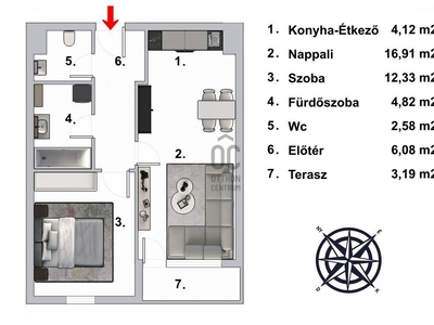 Felső Kispest, Budapest, ingatlan, lakás, 48 m2, 53.910.250 Ft