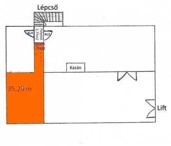 Patacs, Pécs, ingatlan, üzleti ingatlan, 35 m2, 35.000 Ft