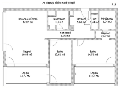 újépítésű, Keszthely, ingatlan, lakás, 96 m2, 128.800.000 Ft