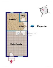 Szombathely, ingatlan, üzleti ingatlan, 36 m2, 90.000 Ft