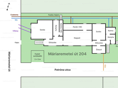 Eladó családi ház - II. kerület, Máriaremetei út 204.