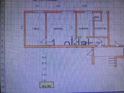 Győr, ingatlan, lakás, 60 m2, 125.000 Ft