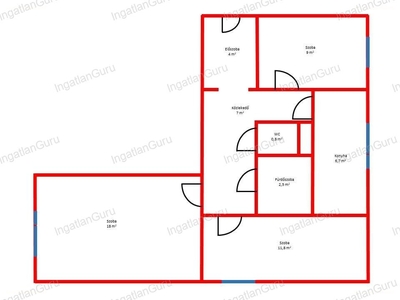 Széchenyi-város, Kecskemét, ingatlan, lakás, 60 m2, 27.990.000 Ft