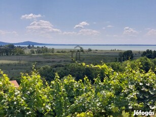 Kiemelkedő ajánlat! Balatoni panorámás beépíthető külterületi telek Sz