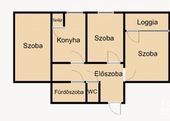 Újszeged, Szeged, ingatlan, lakás, 63 m2, 52.990.000 Ft