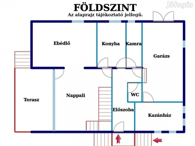 Emeletes családi ház, három garázzsal Szikszó központjában eladó !!!