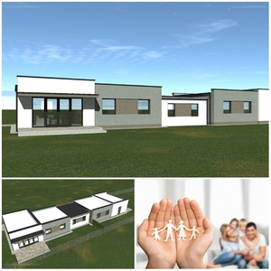 újépítésű, Vép, ingatlan, lakás, 60 m2, 45.900.000 Ft