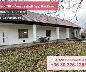 Eladó átlagos állapotú ház - Ráckeve