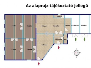 Eladó átlagos állapotú ház - Tamási