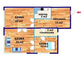 Eladó jó állapotú lakás - Budapest VI. kerület