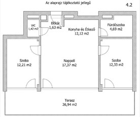 Eladó új építésű lakás - Keszthely