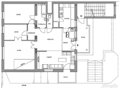 Eladó tégla építésű 111 m2-es lakás Kőbányán tulajdonostól 4 szoba