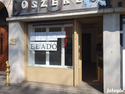 Eladó vagy kiadó üzlethelyiség